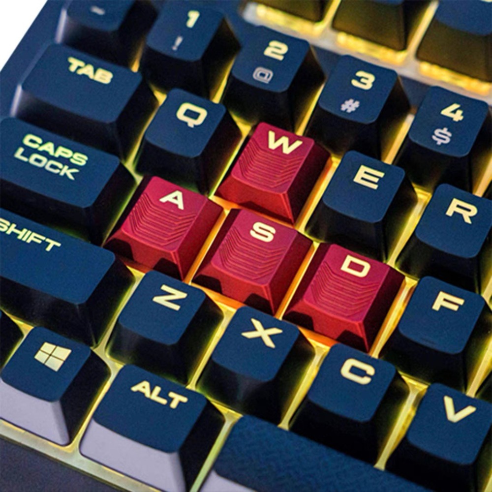 Gaming Accessories Aesthetic - Doorschijnende toetsen voor WASD en pijltoetsen