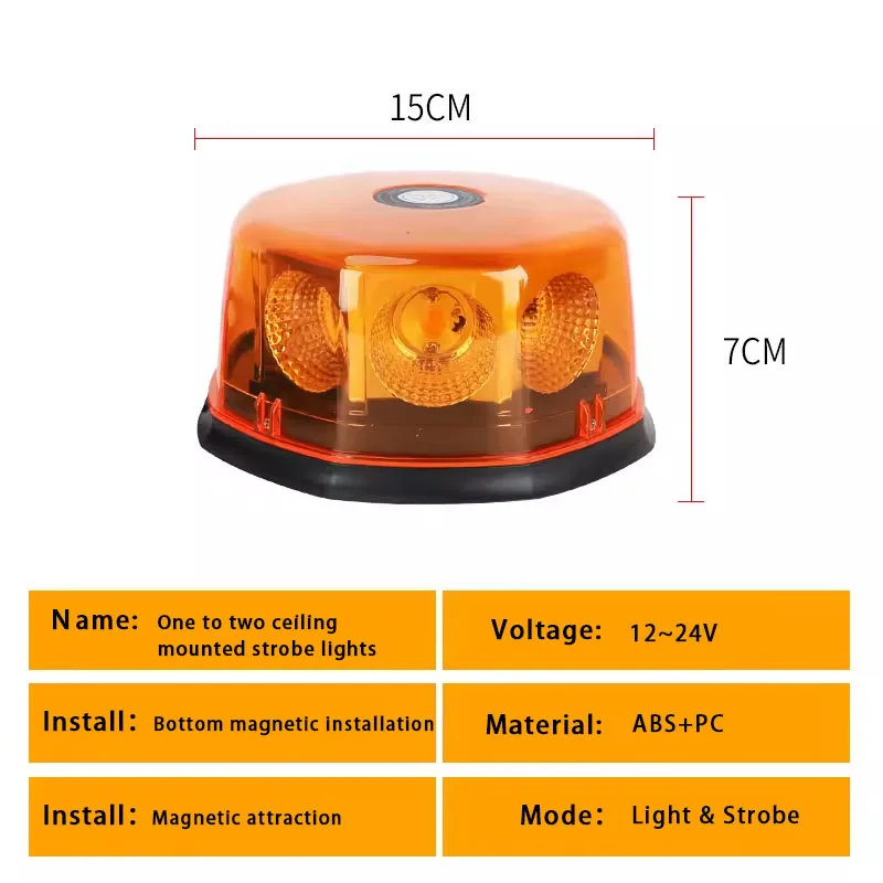 12V Strobe 24V LED Lampen Ambe - Gaming Accessories Rack recensie en prijs