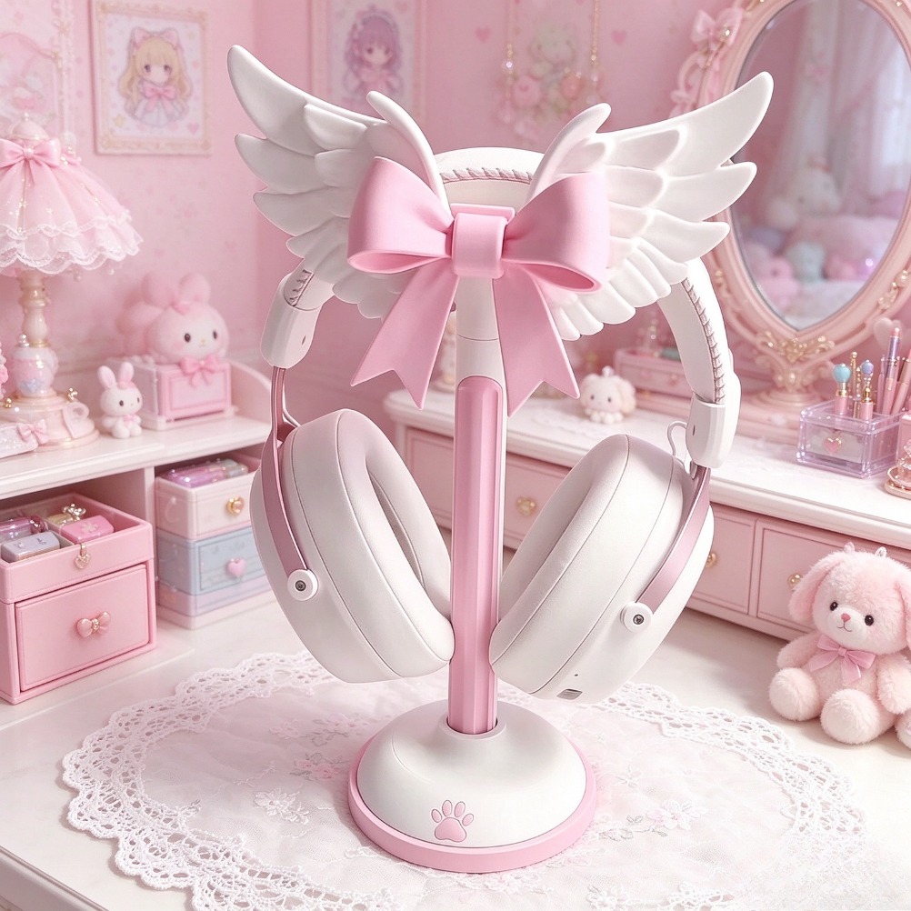 Angel Wing Bow Headsethouder K - Accessories For Your Gaming Room recensie en prijs