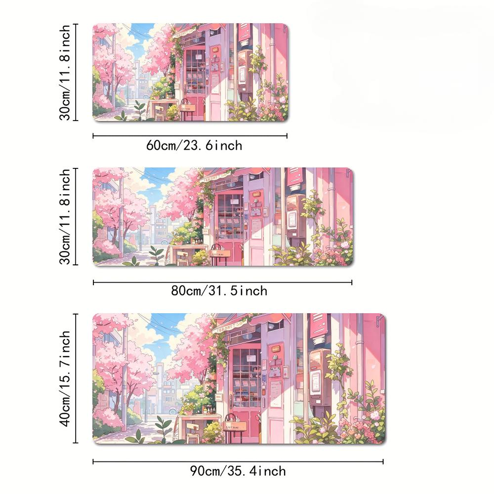 Roze Street-Front Shop Muismat - Gaming Accessories Shop recensie en prijs