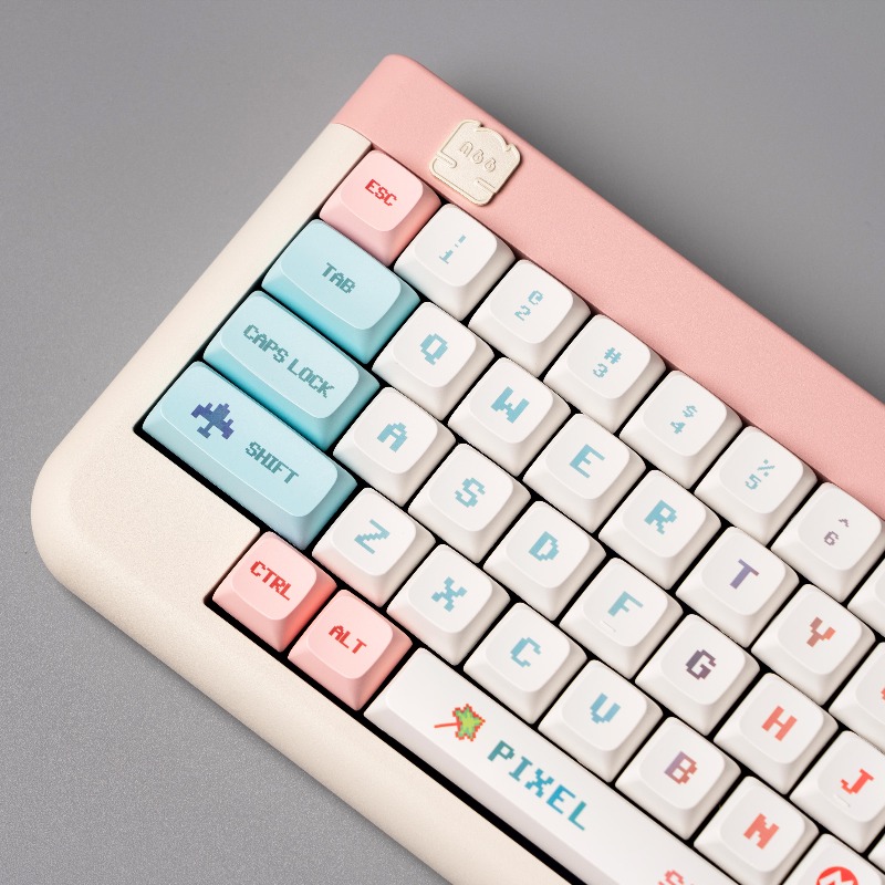 Pixel-stijl thema-keycaps XDA- - Gaming Accessories Aesthetic recensie en prijs