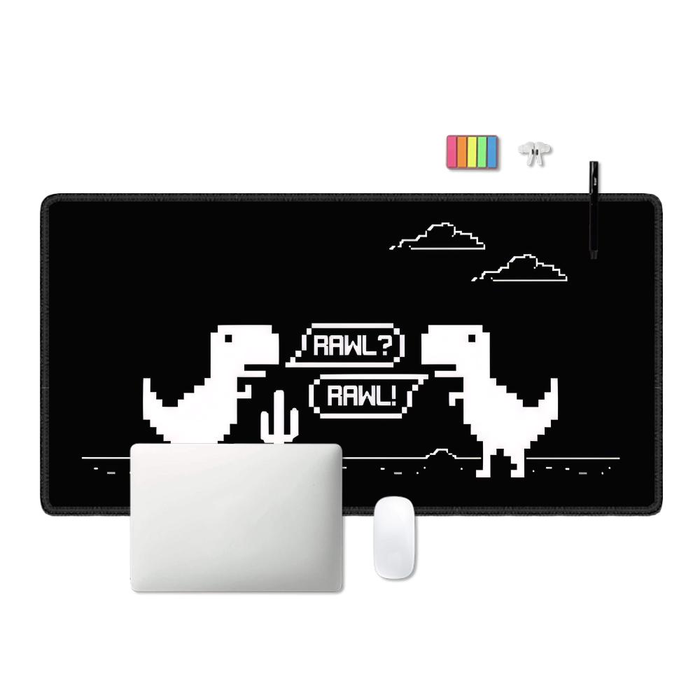 Dinosauruspatroon XXL muismat  - Gaming Accessories Shop recensie en prijs