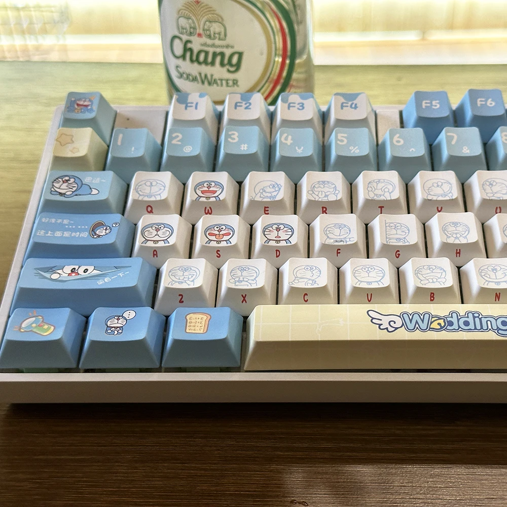 Originele Doraemon Keycaps 120 - Gaming Accessories Aesthetic recensie en prijs