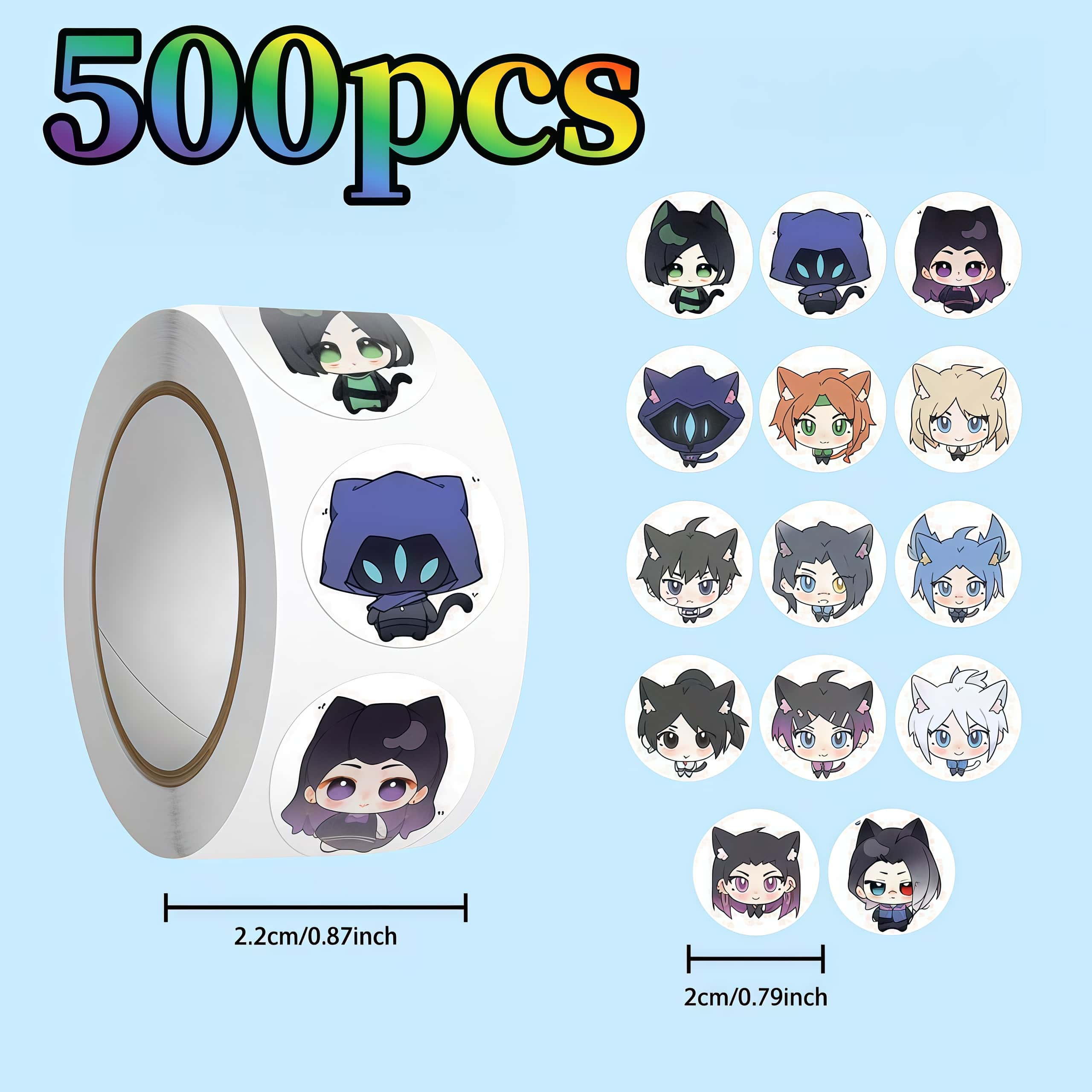 500 stuks Valorant kattenoor c - Gaming Accessories For Room recensie en prijs